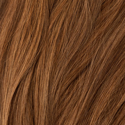 Clip in Ponytail - Warm Brown Mix 4/7