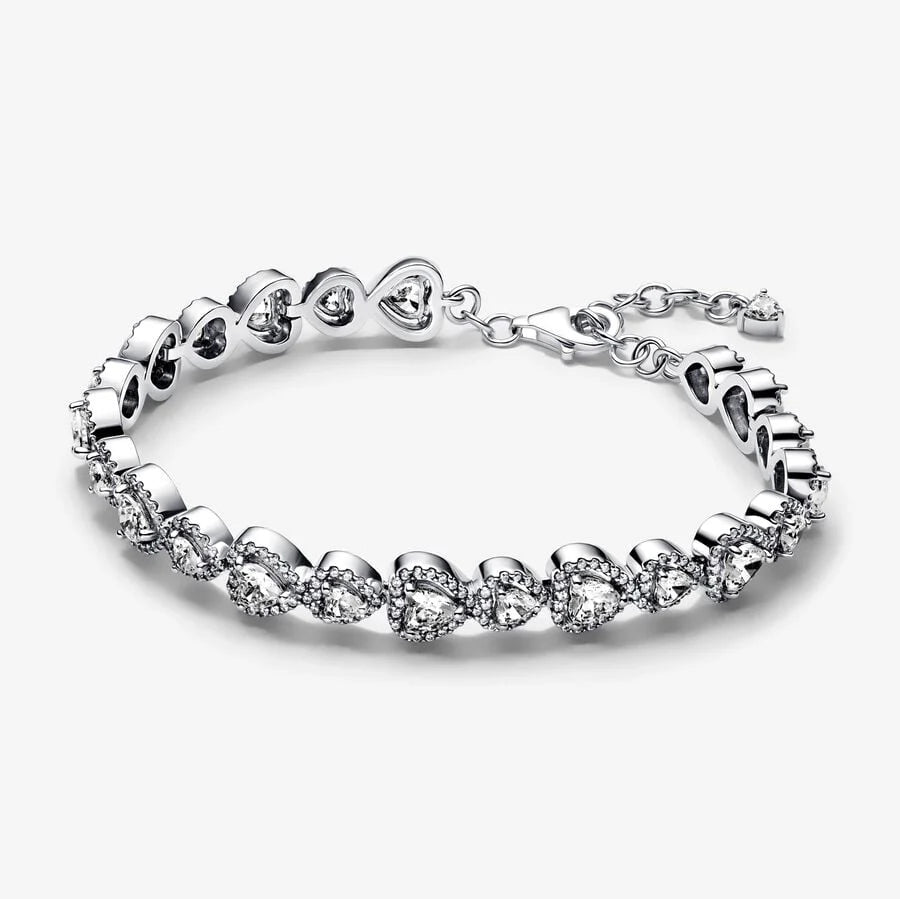 Halo Heart Bracelet