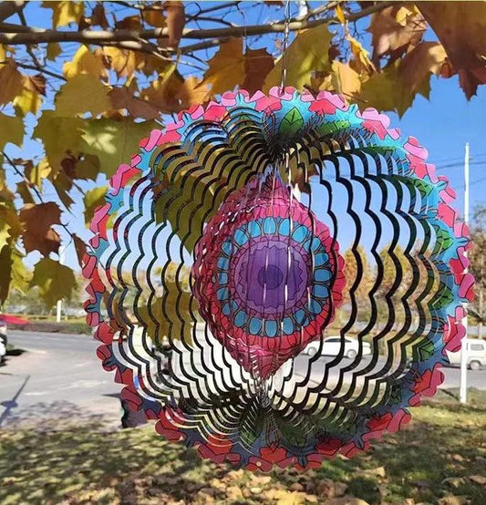 🔥2025 Hot Sales-49% OFF 3D Colorful Wind Spinning Mandala