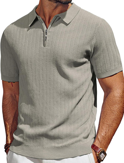 Cool Comfort Quarter Zip Polo