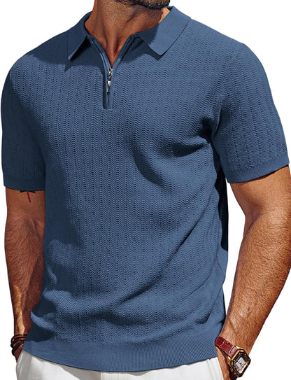 Cool Comfort Quarter Zip Polo