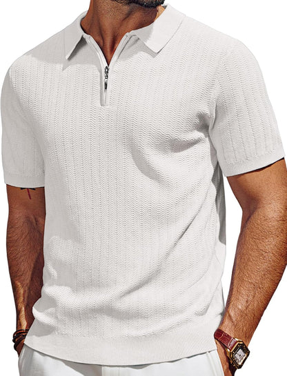 Cool Comfort Quarter Zip Polo