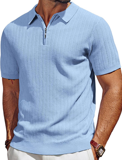 Cool Comfort Quarter Zip Polo