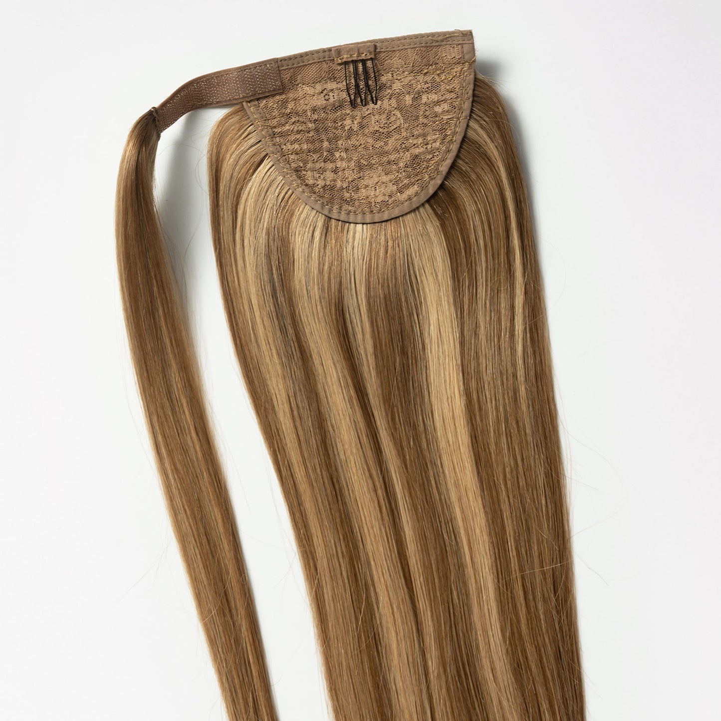 Clip in Ponytail - Natural Brown Mix 3/10