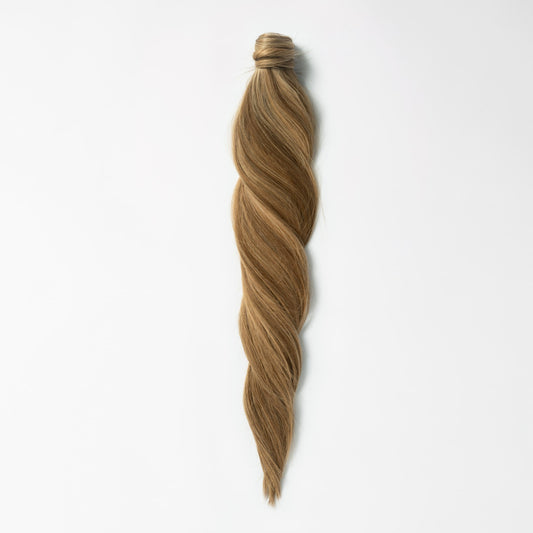 Clip in Ponytail - Natural Brown Mix 3/10