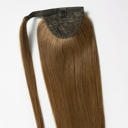 Clip in Ponytail - Natural Brown 3